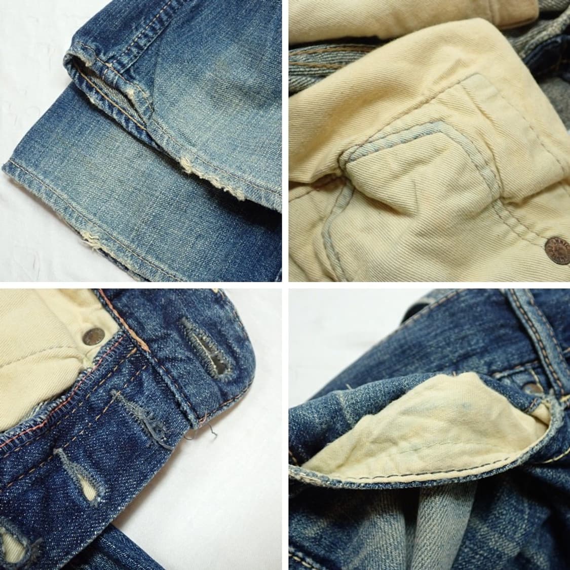 [MADE IN JAPAN] 옴니갓 12oz 빈티지 캣워싱 데님팬츠 상품이미지8