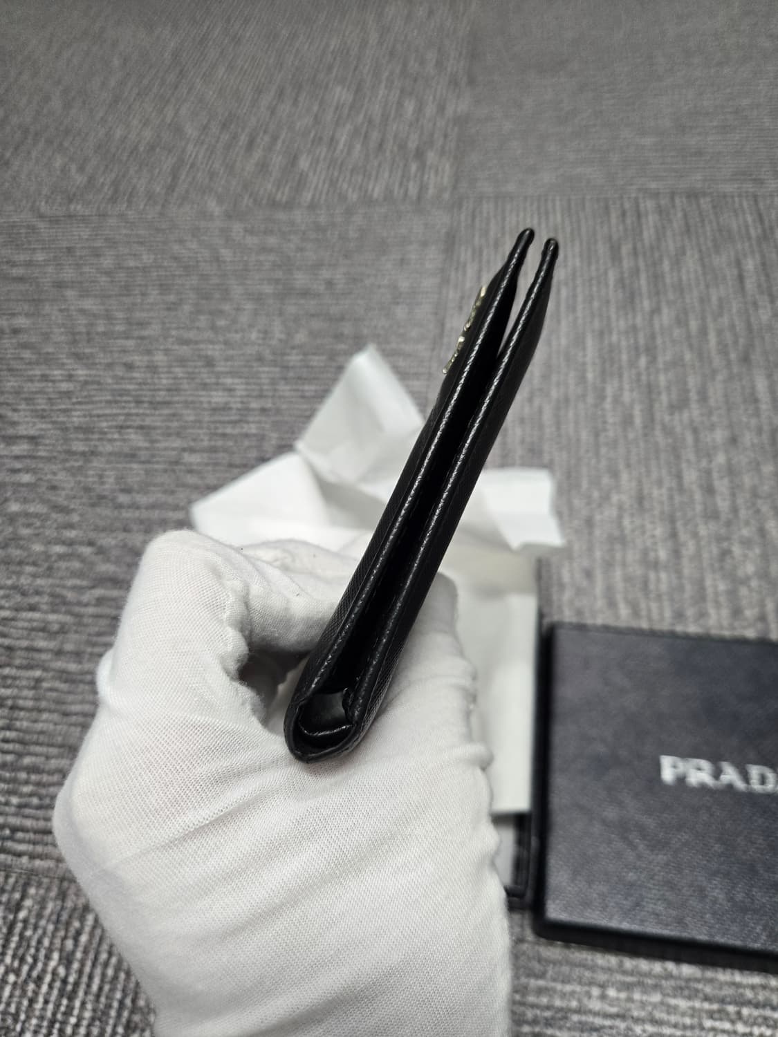 [특가][정품]프라다 사피아노 반지갑 상품이미지4