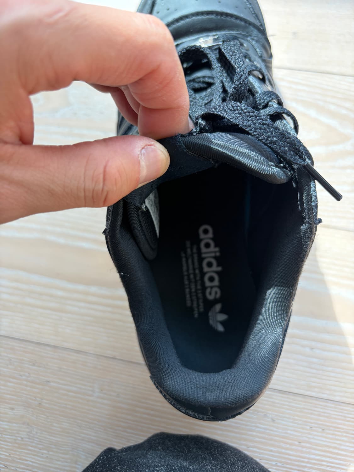 에어포스맛 아디다스 포럼 265 블랙 상품이미지6