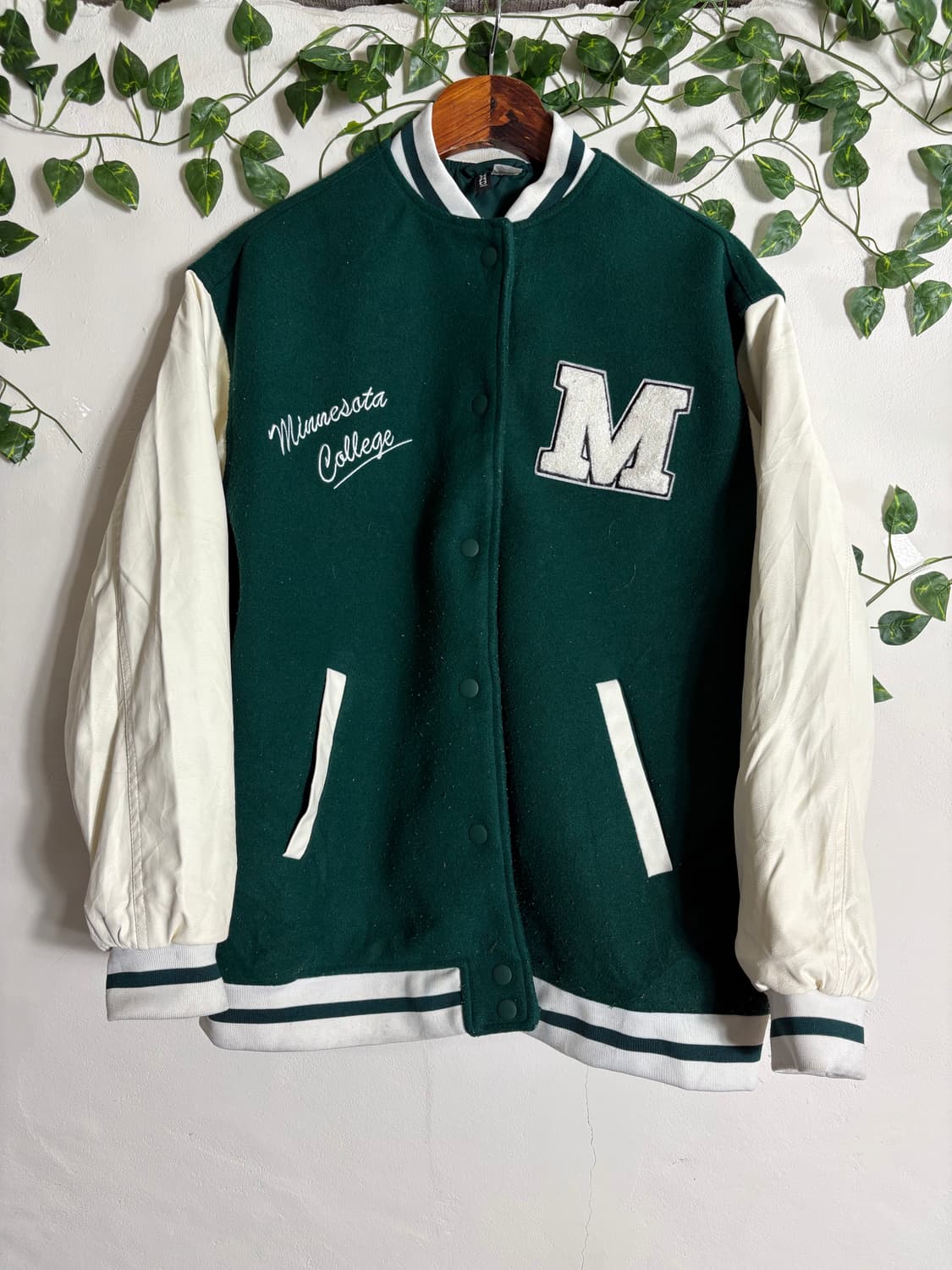 빈티지 바시티 자켓 상품이미지7