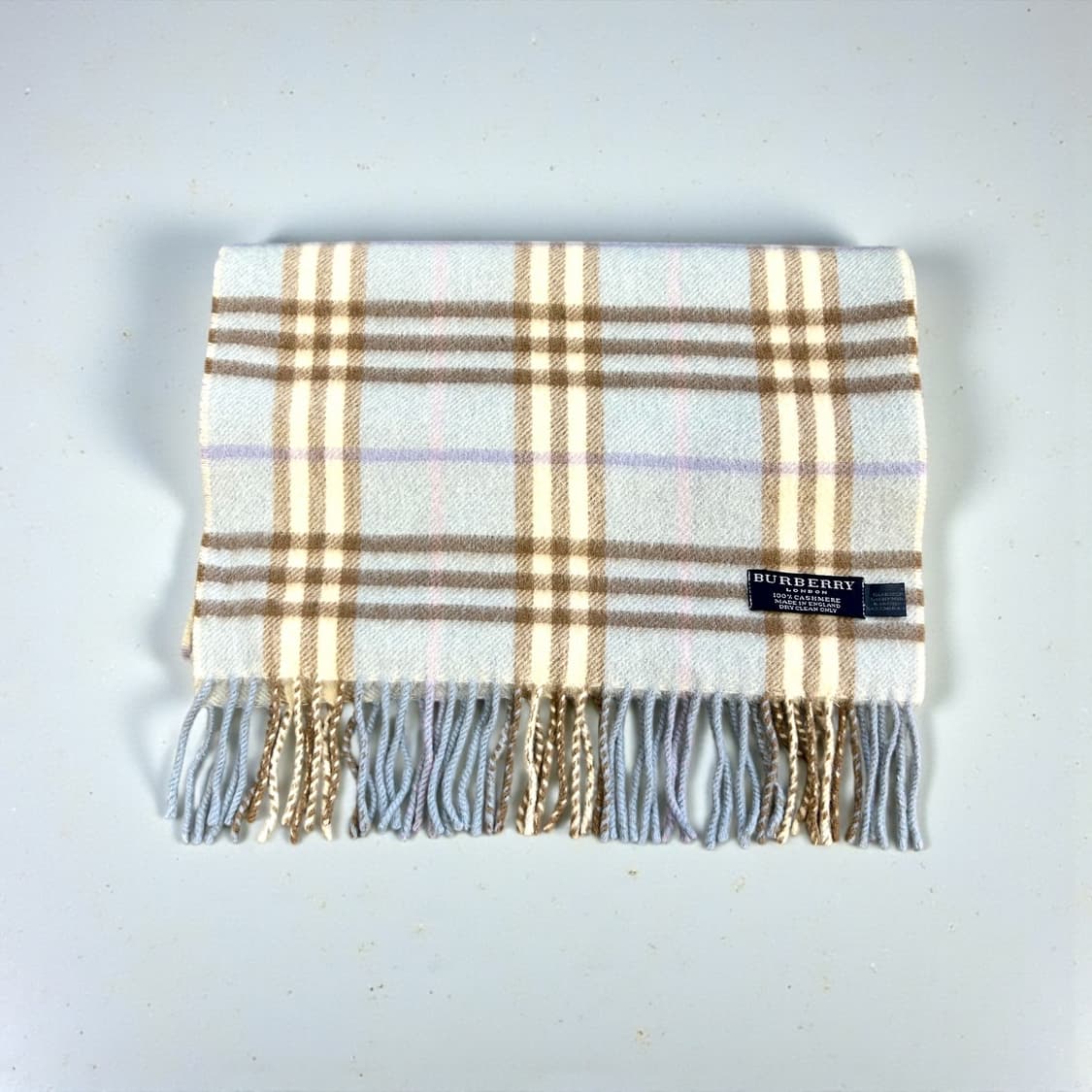 버버리 노바체크 캐시미어100% 머플러 상품이미지2