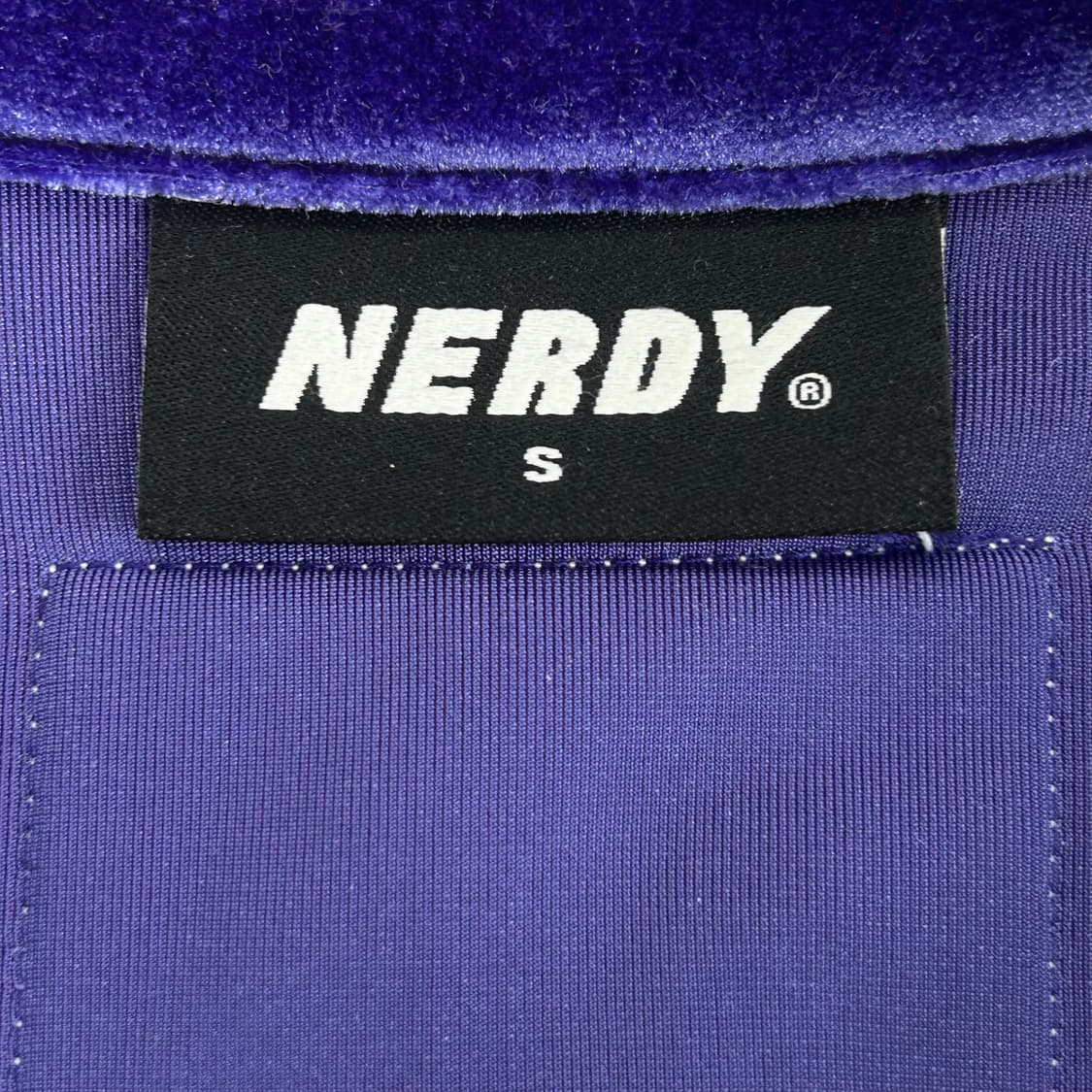 Nerdy 널디 벨벳 퍼플 옐로우 져지  상품이미지5