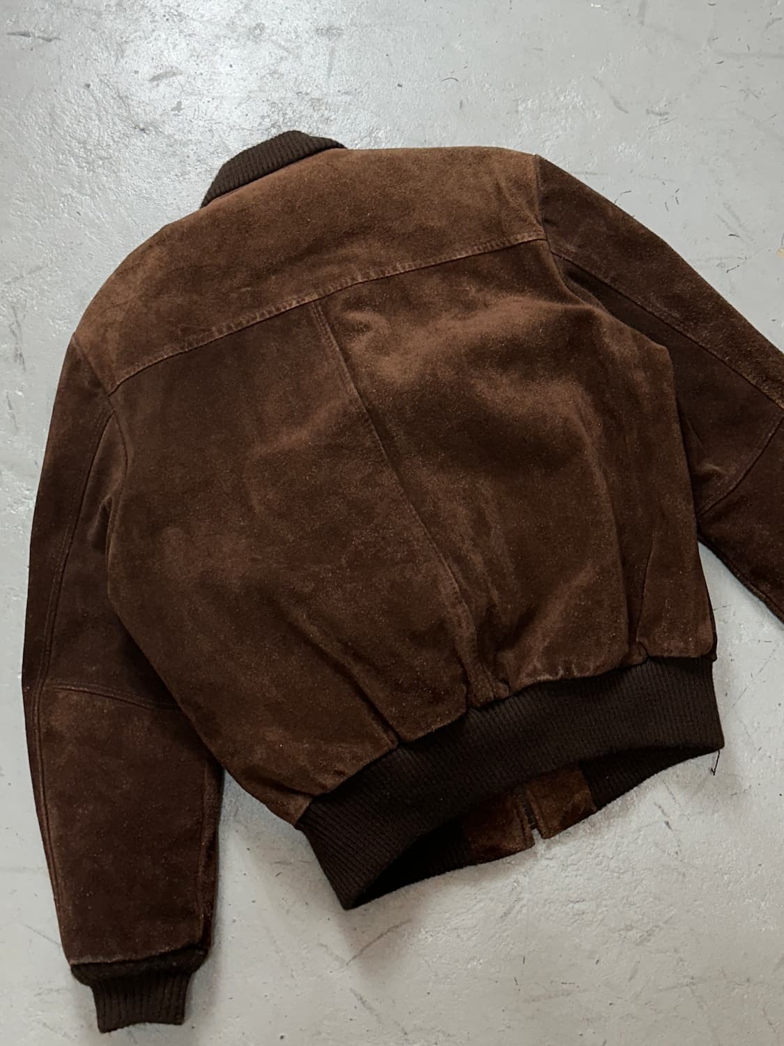 80's 빈티지 시어스 스웨이드 봄버 자켓 빈티지 레더 자켓 상품이미지7