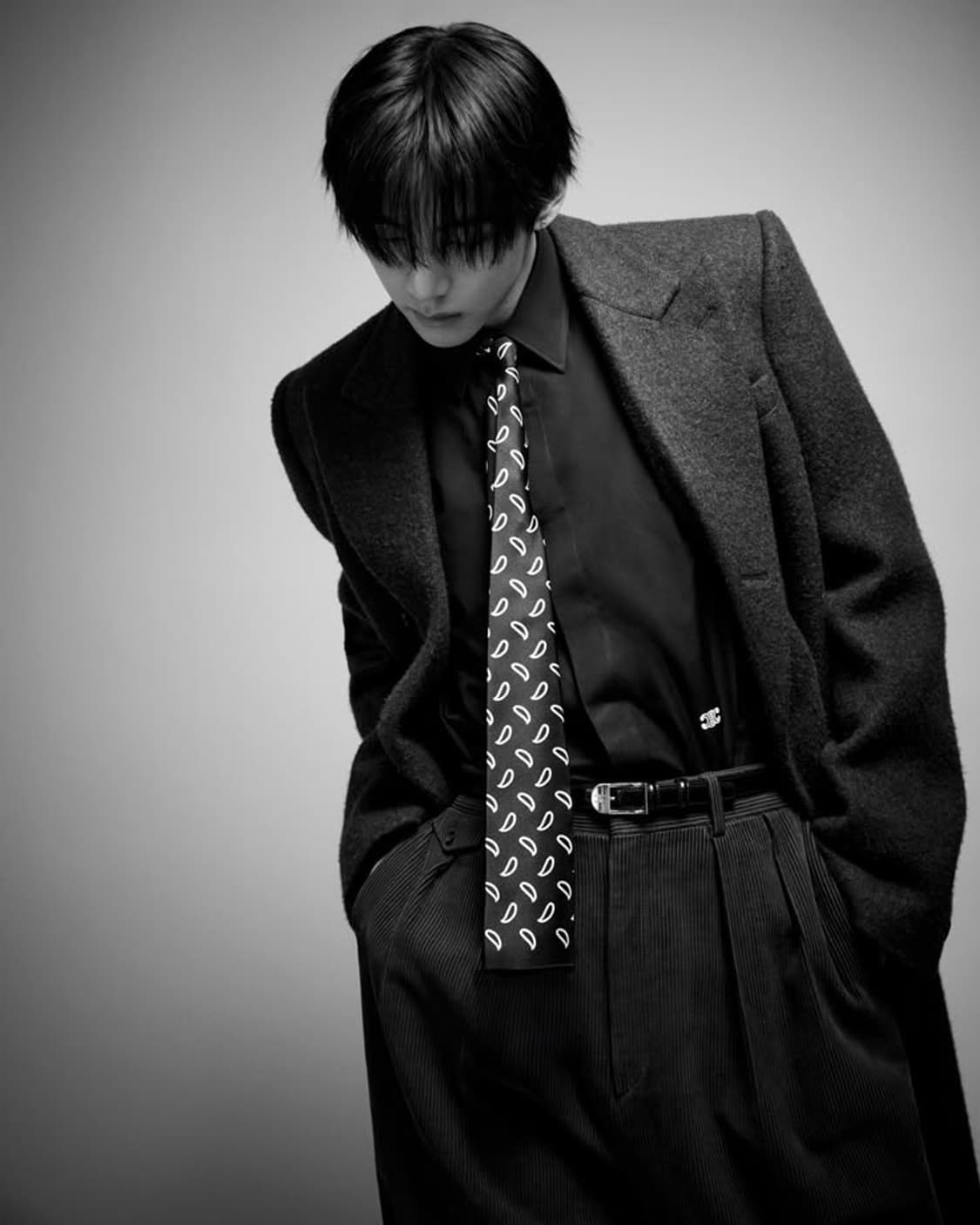 [BTS 뷔님 착용] 셀린느 26ss 트리옴페 인버티드 셔츠 상품이미지2