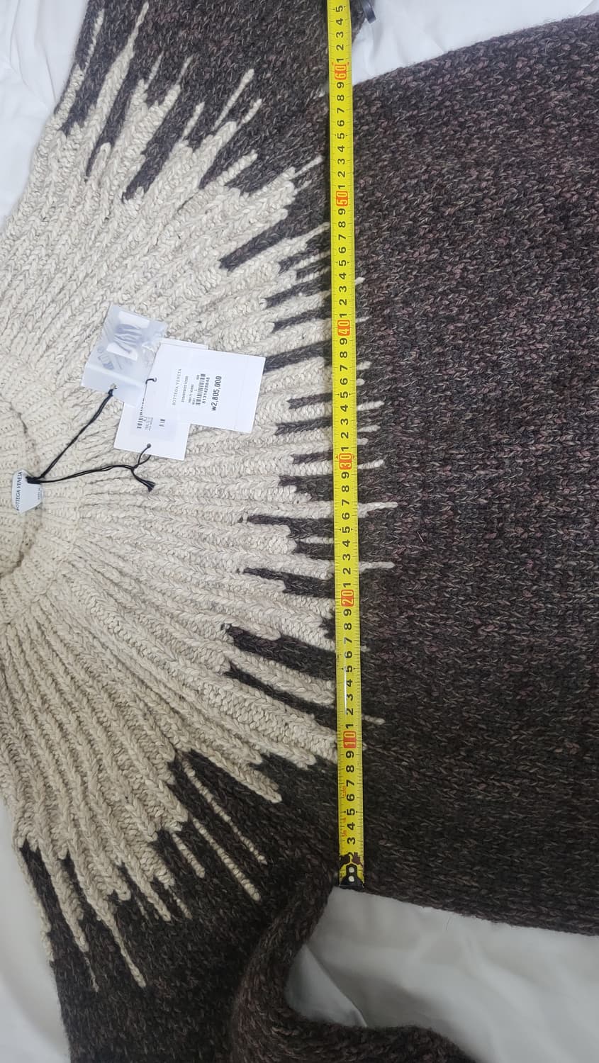 보테가 베네타 믹스 울 그래픽 니트 상품이미지4