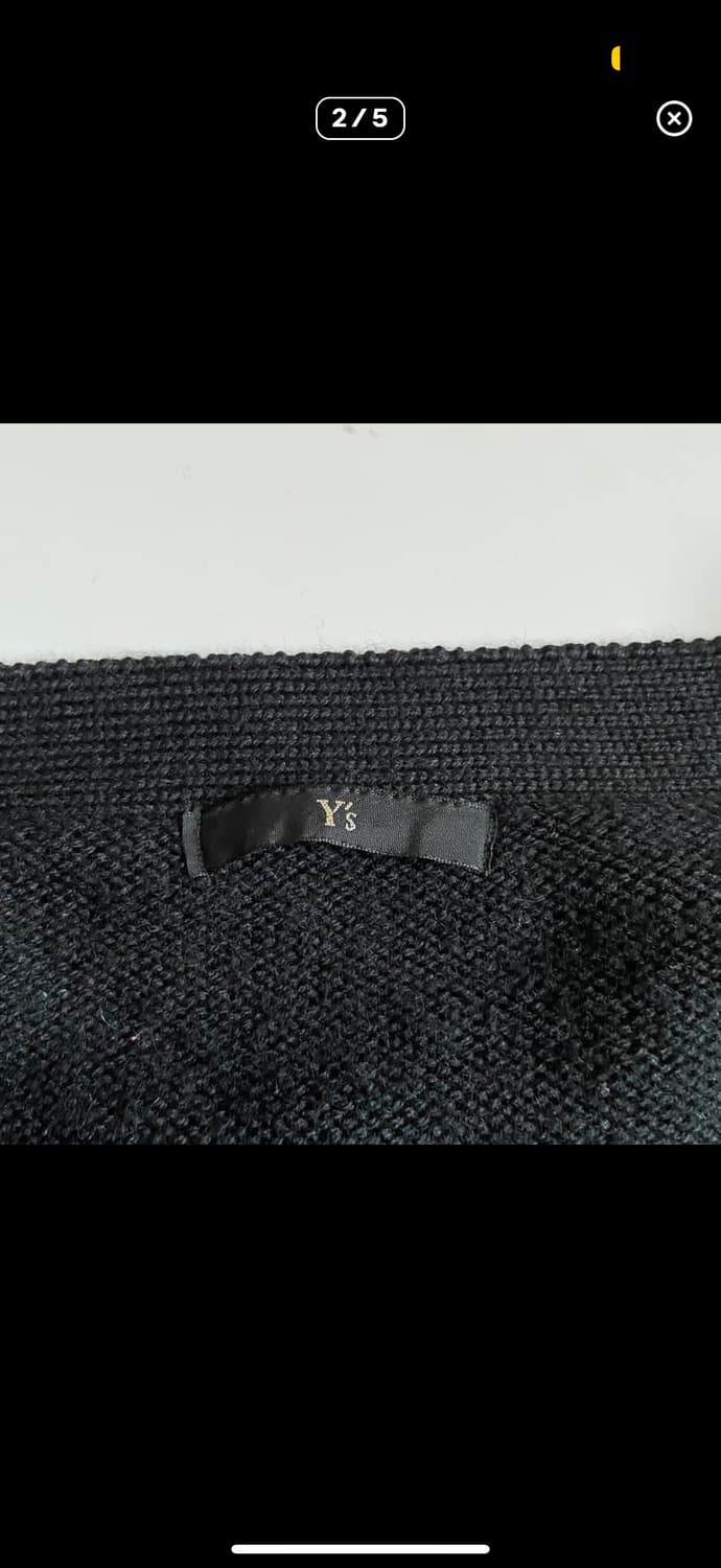 Y’s 요지야마모토 카디건 상품이미지2