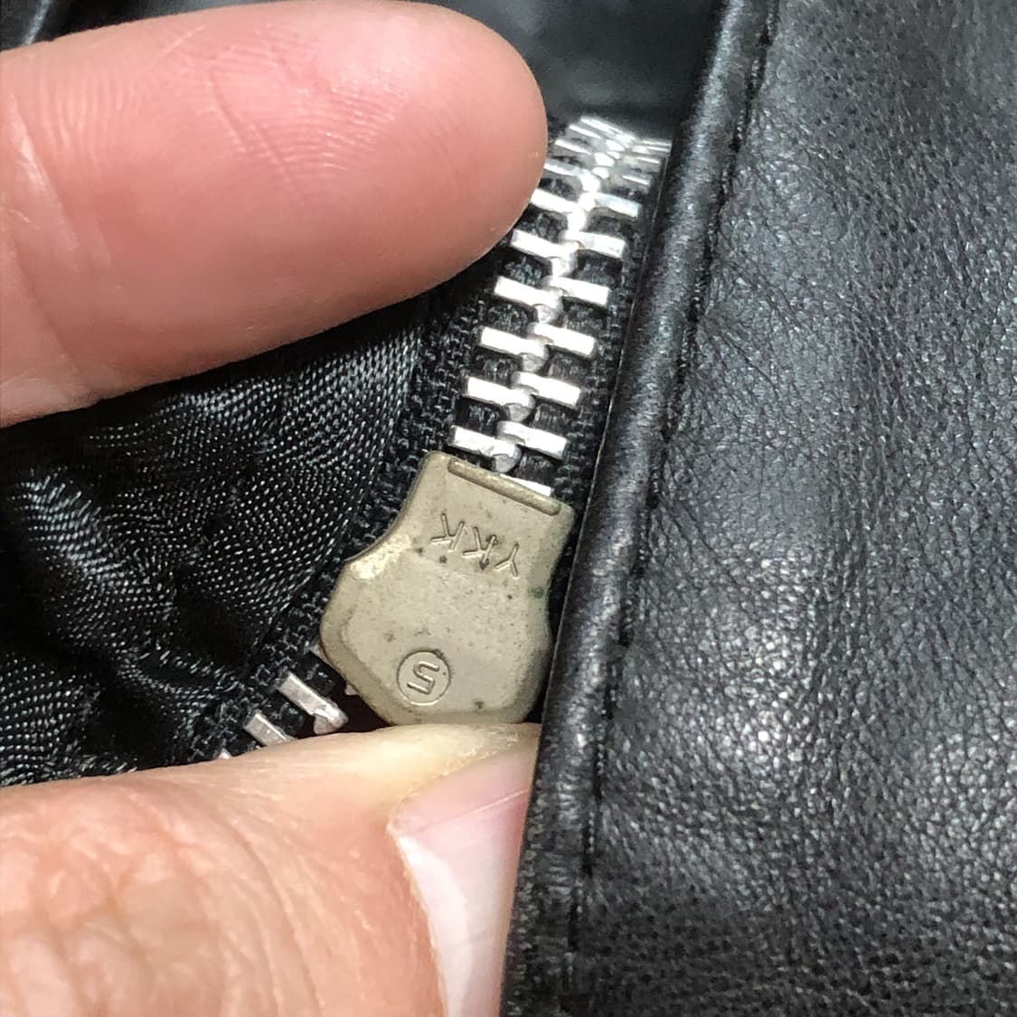 (M) 90's CMC Leather 프레임 소가죽 바이크 모터사이클 베 상품이미지5