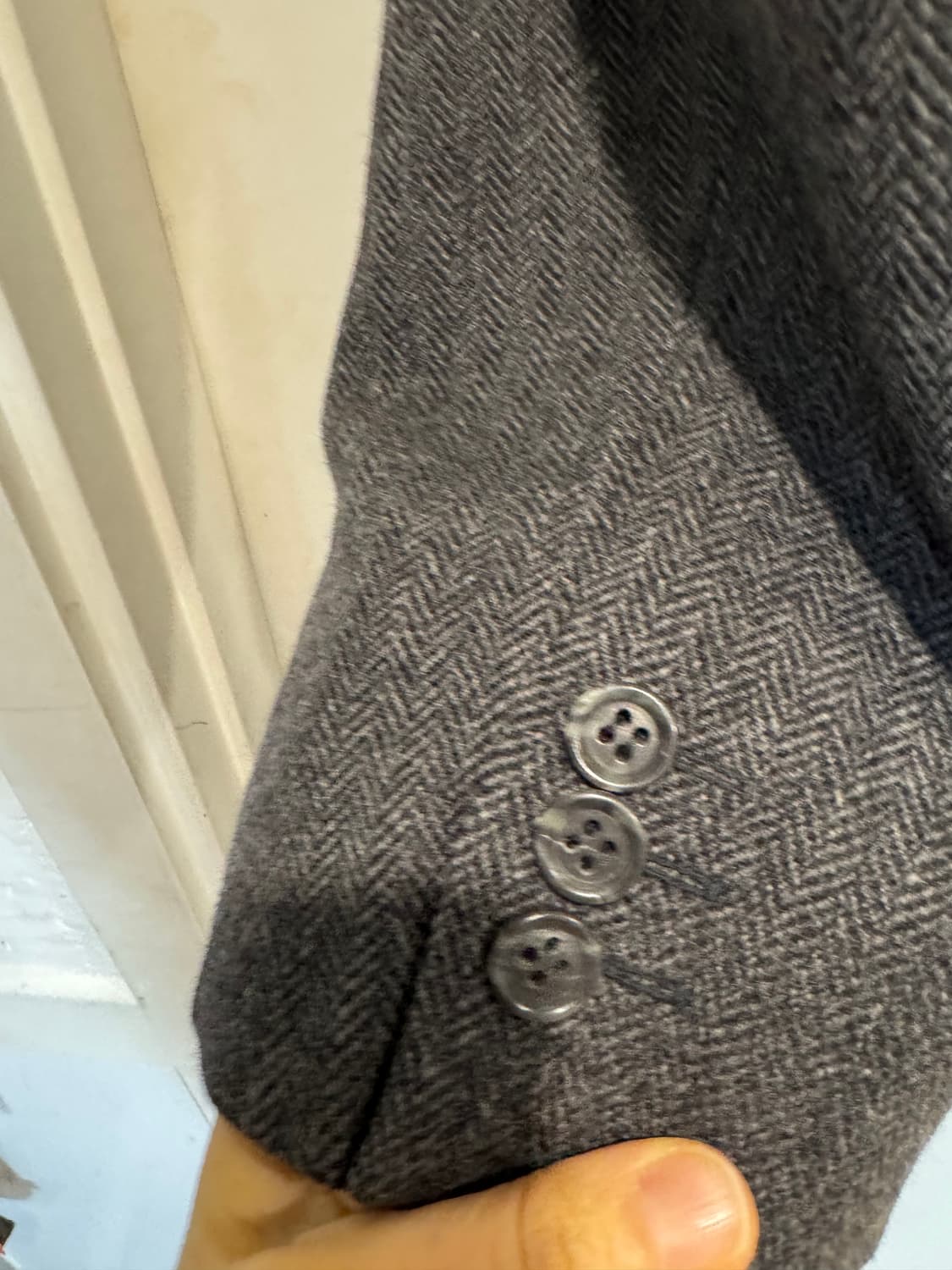 에르메네질도 제냐 해링본 울 자켓 상품이미지5