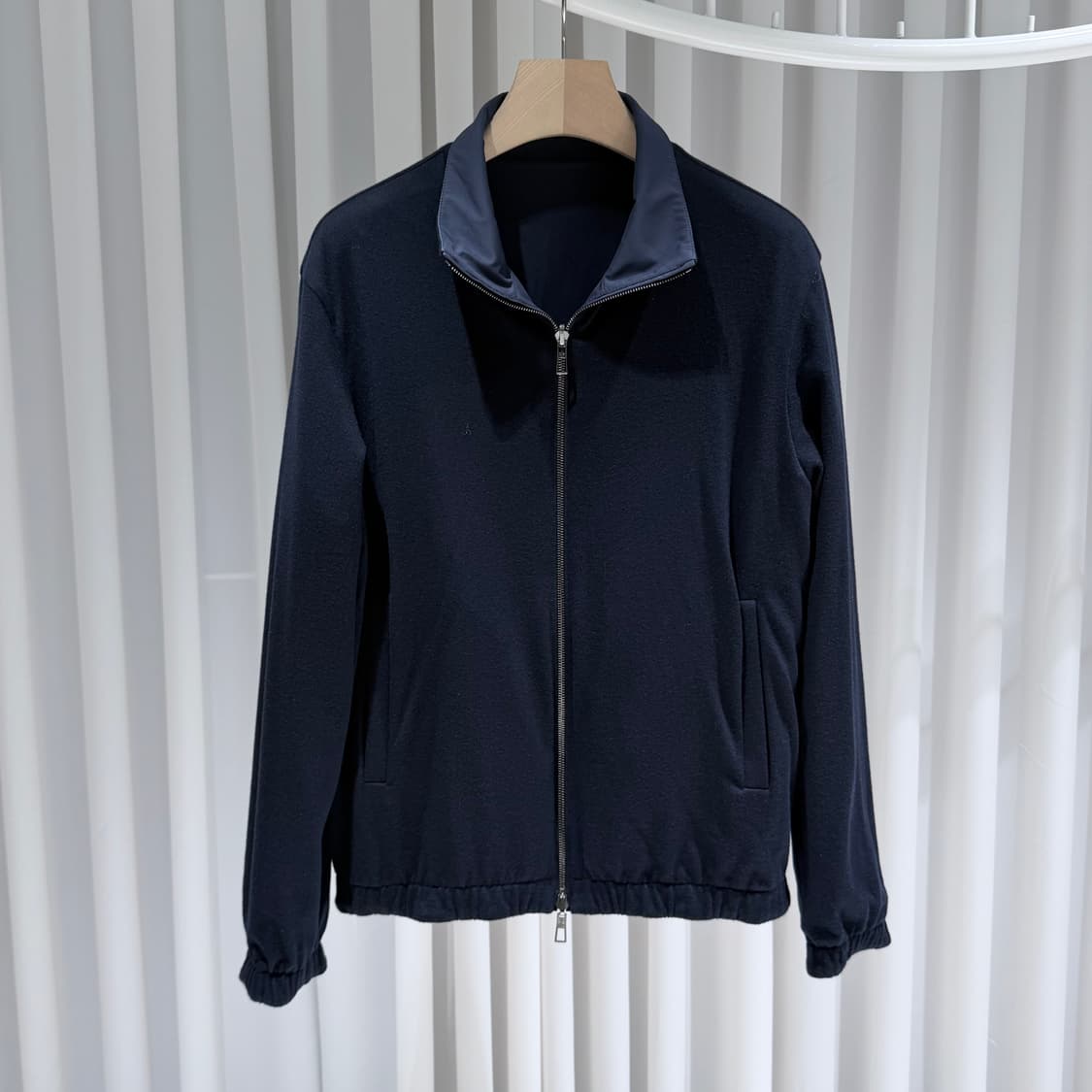 (A+/50) / 로로피아나 윈드메이트 리버서블 봄버 자켓 네이비 상품이미지3