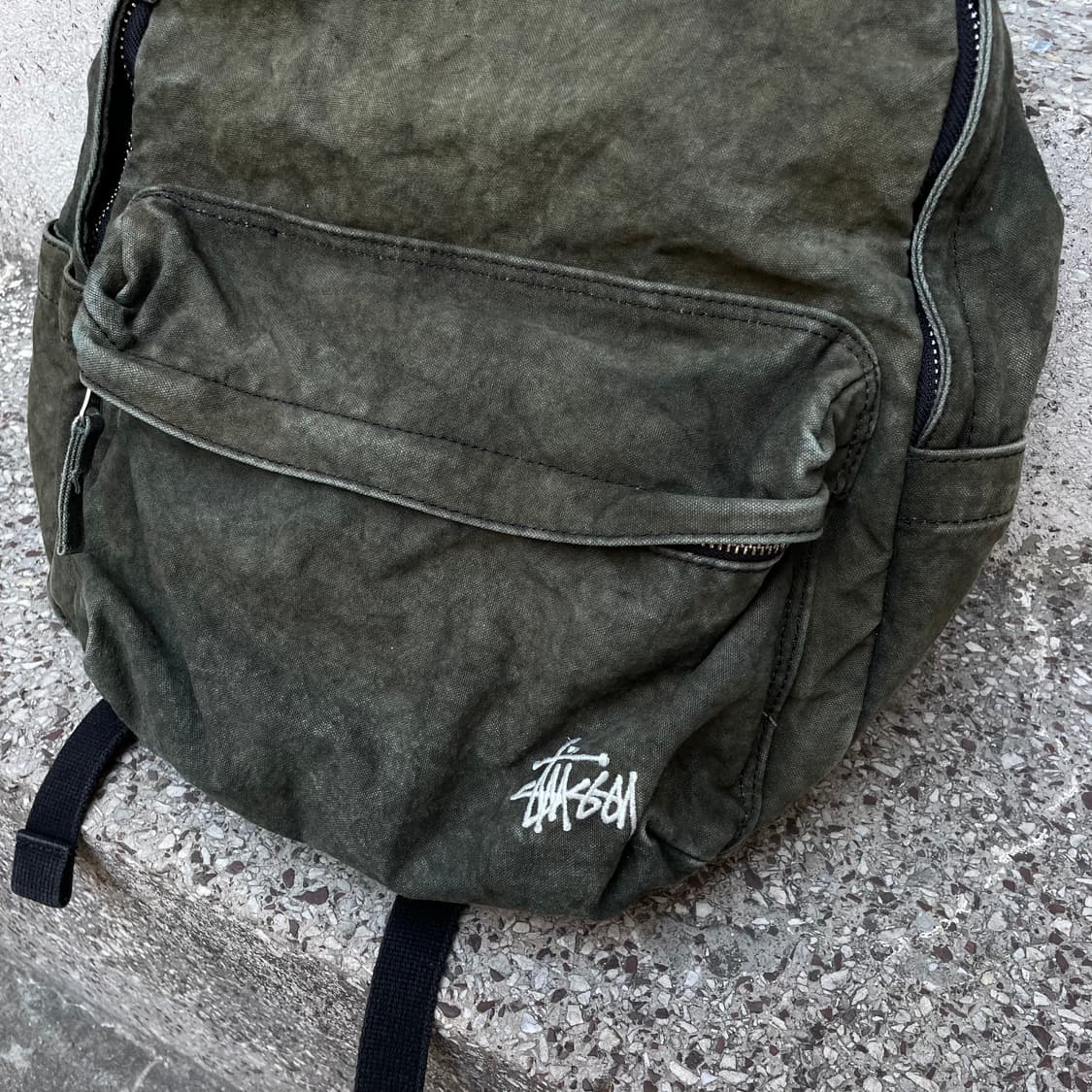 스투시 피그먼트 워싱 백팩 상품이미지2