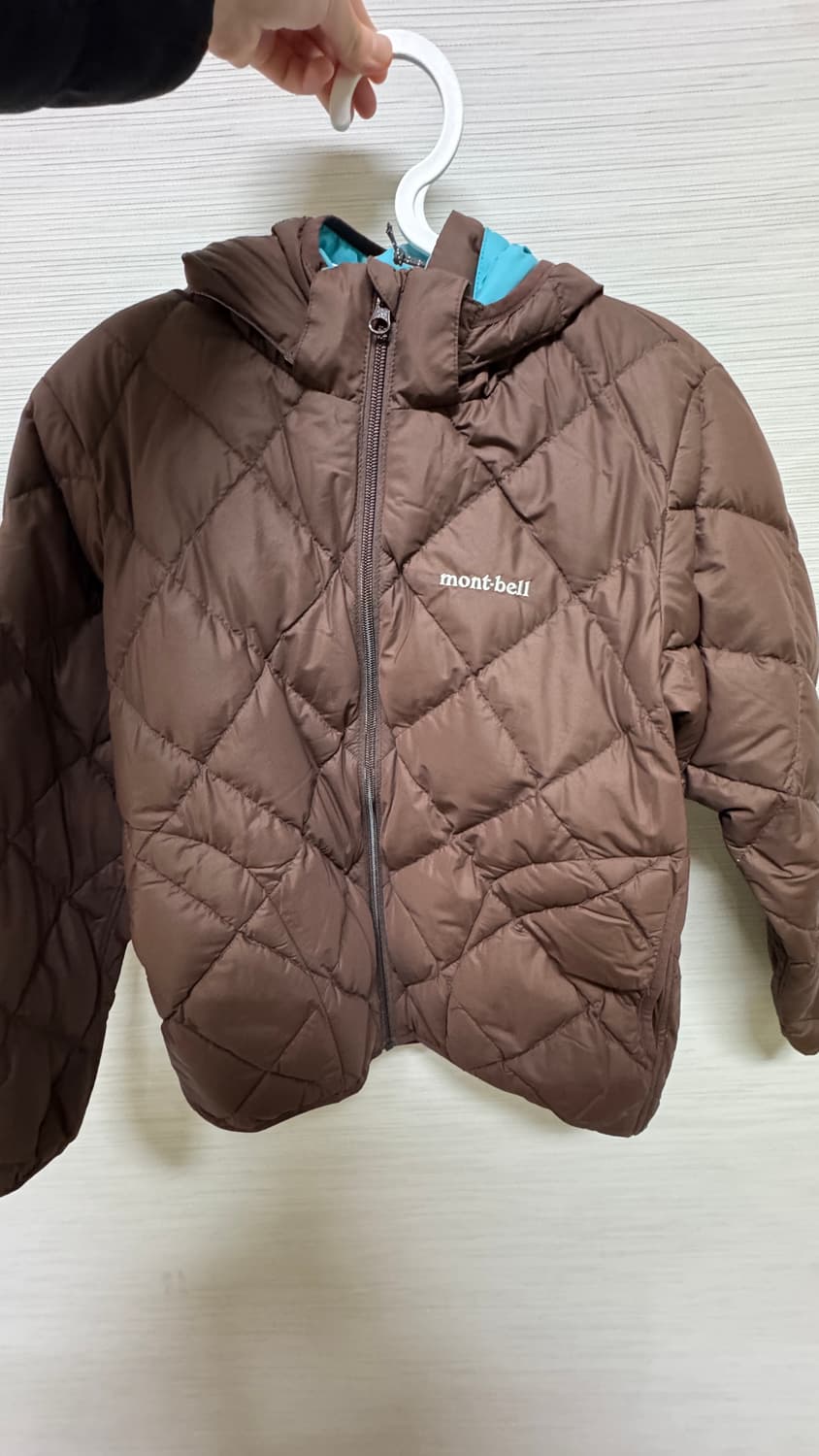 몽벨 리버서블 경량 보온 다운 파카 패딩 자켓 상품이미지1