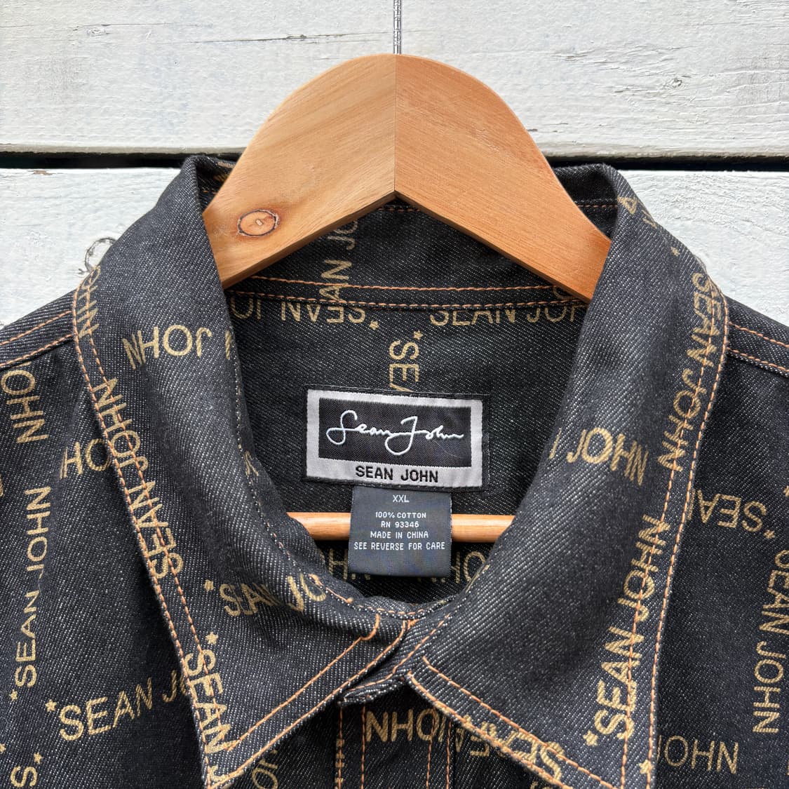 Sean John 션존 데님 셔츠 상품이미지4