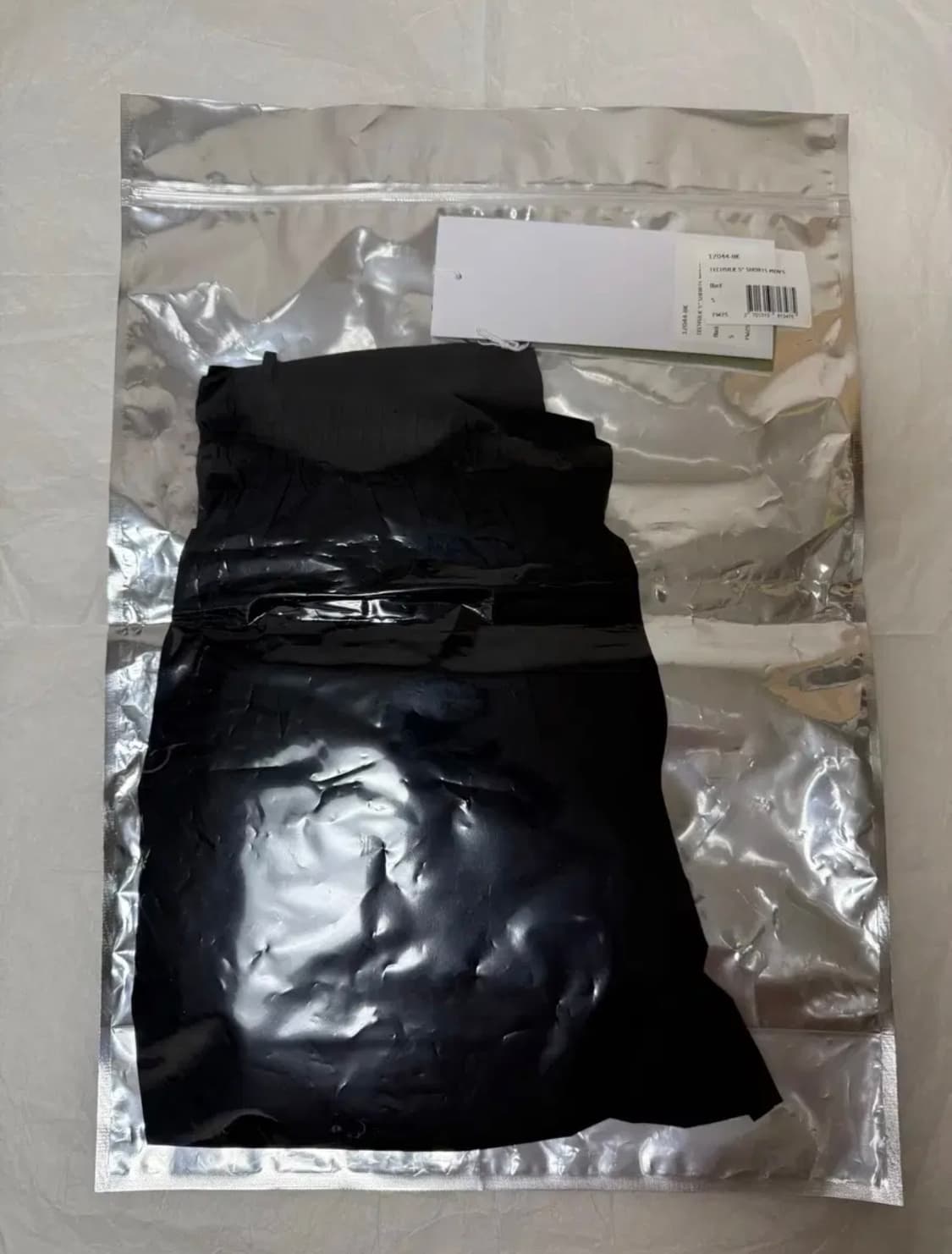 새티스파이 테크실크 쇼츠 5인치 블랙 S (새상품) 상품이미지2