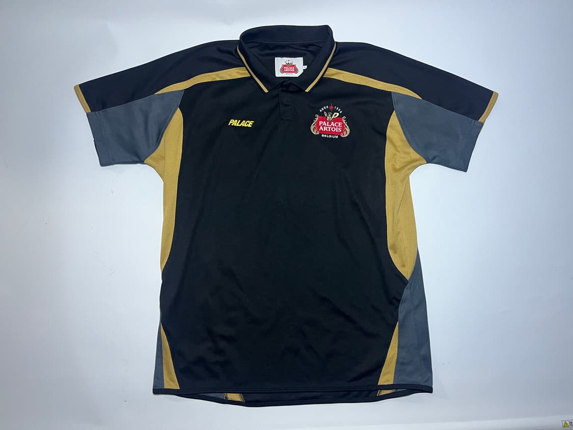 [L] 팔라스 X 스텔라 아르투아 테크 폴로 블랙 상품이미지1