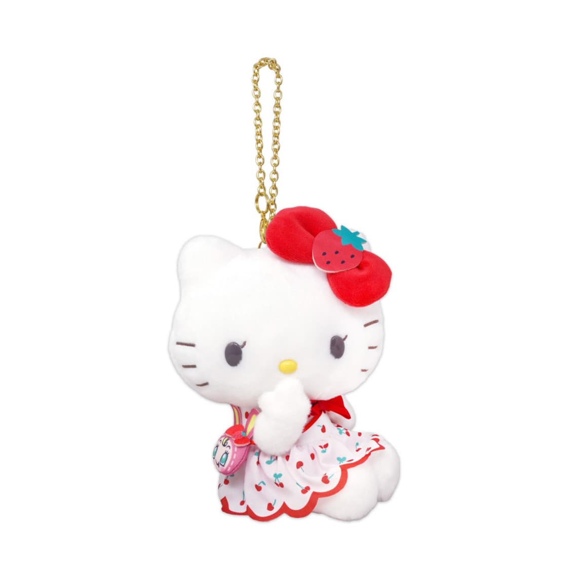 일괄) 산리오 헬로키티  메조피아노 베리에짱 콜라보 마스코트&누이 인형 상품이미지2