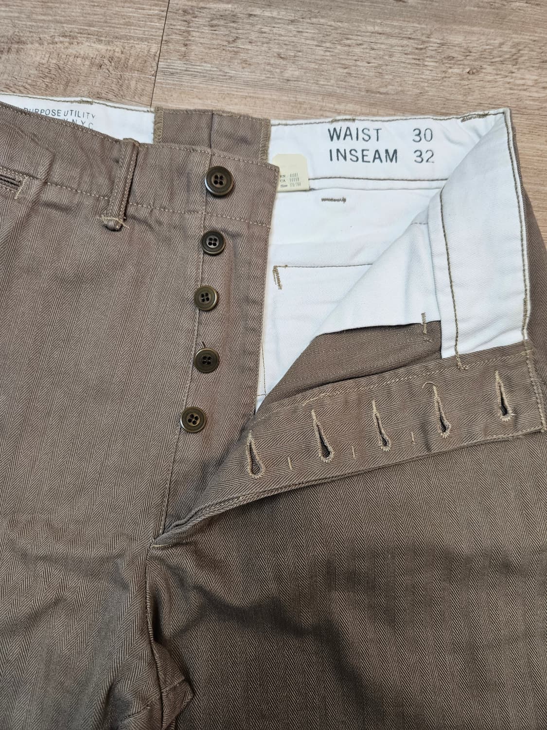 rrl 더블알엘 헤링본 팬츠 30 상품이미지3