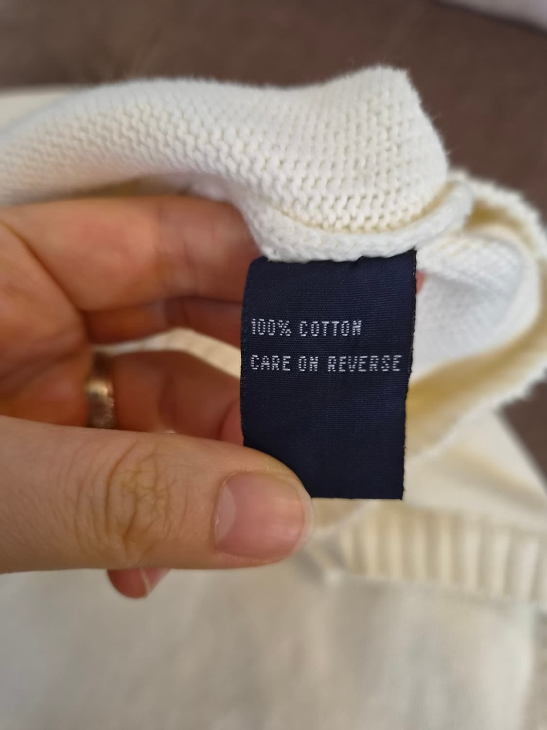 폴로바이랄프로렌 남성 브이넥코튼니트조끼 L사이즈 상품이미지9