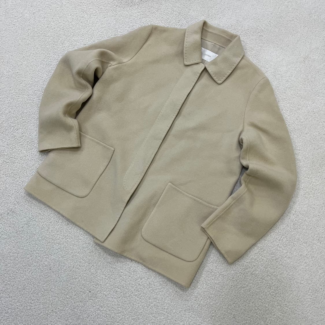 88 한섬 시스템 여성 울 반코트 0319M 상품이미지1