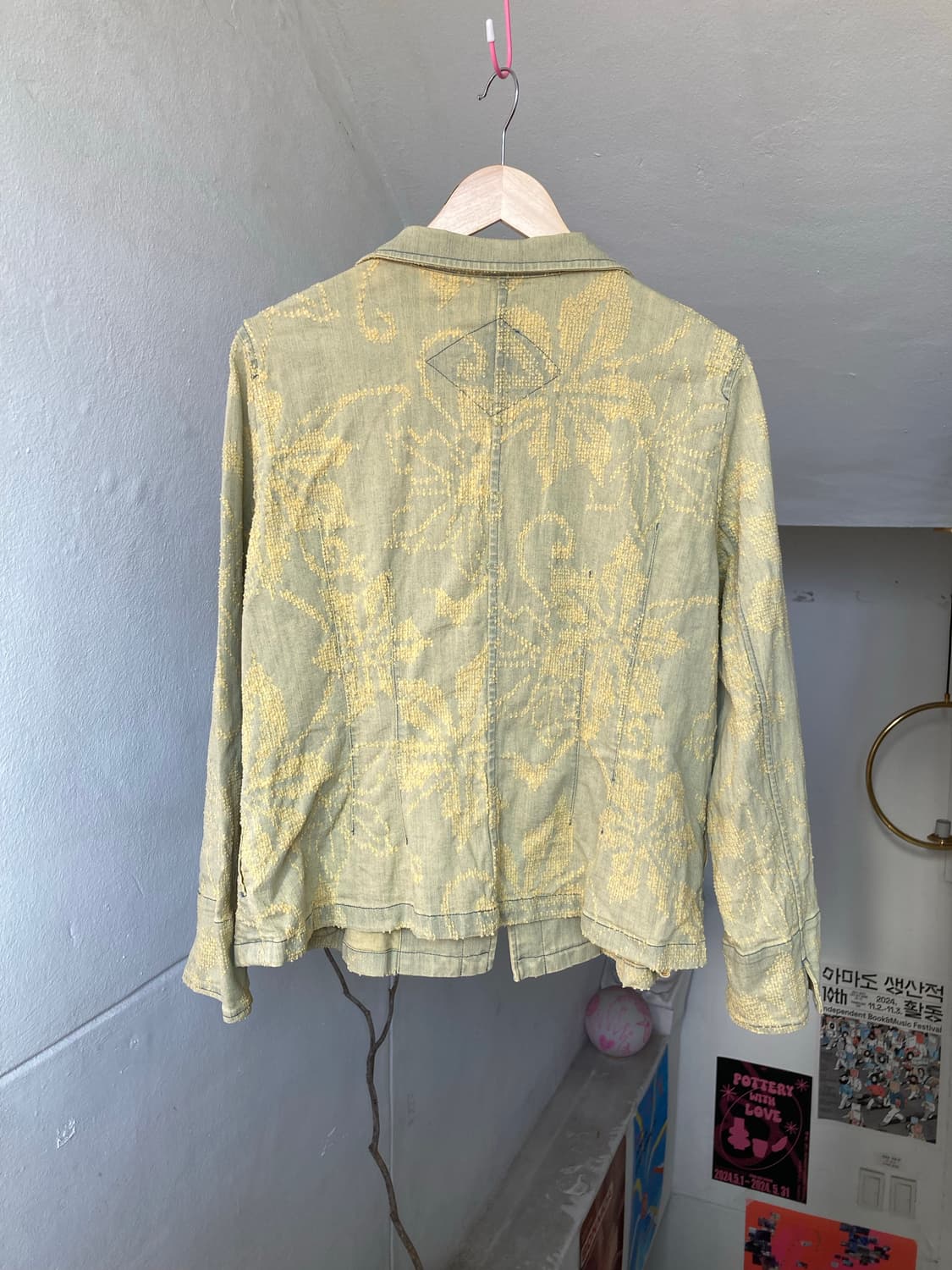 빈티지 에스닉 자수 패턴 자켓 상품이미지5