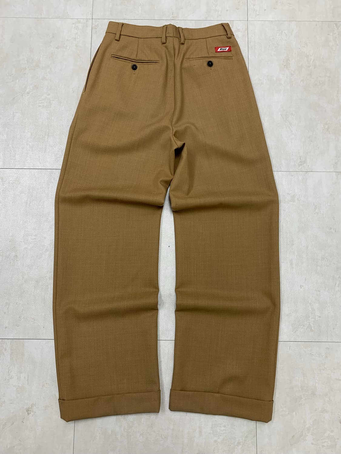 Msgm 베이지 코튼 팬츠 #351 상품이미지7