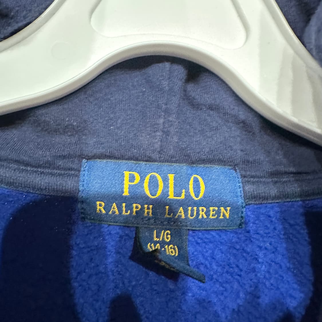 폴로랄프로렌 베어 여성 후드집업 L 상품이미지3