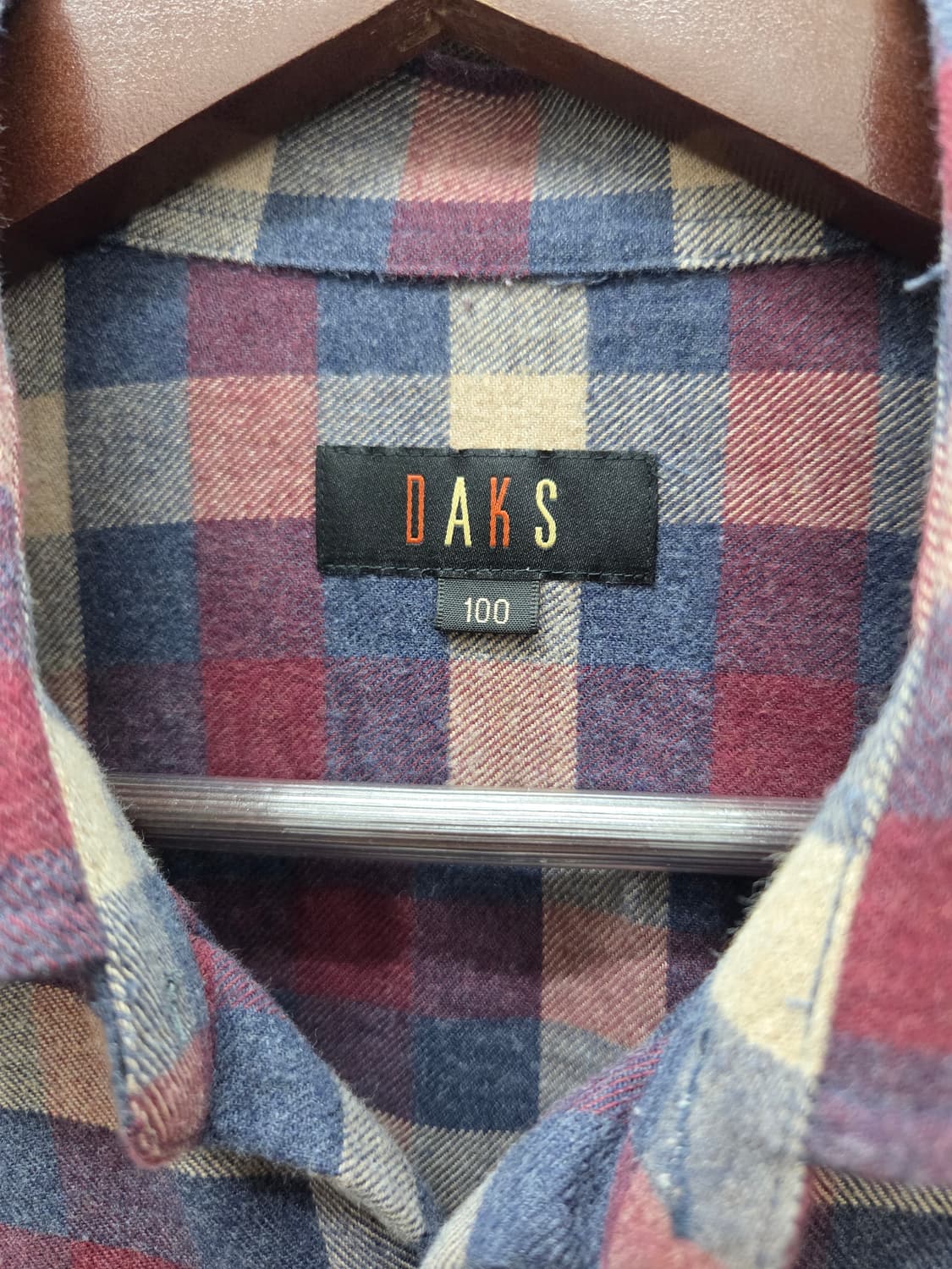 닥스 체크 셔츠 상품이미지3