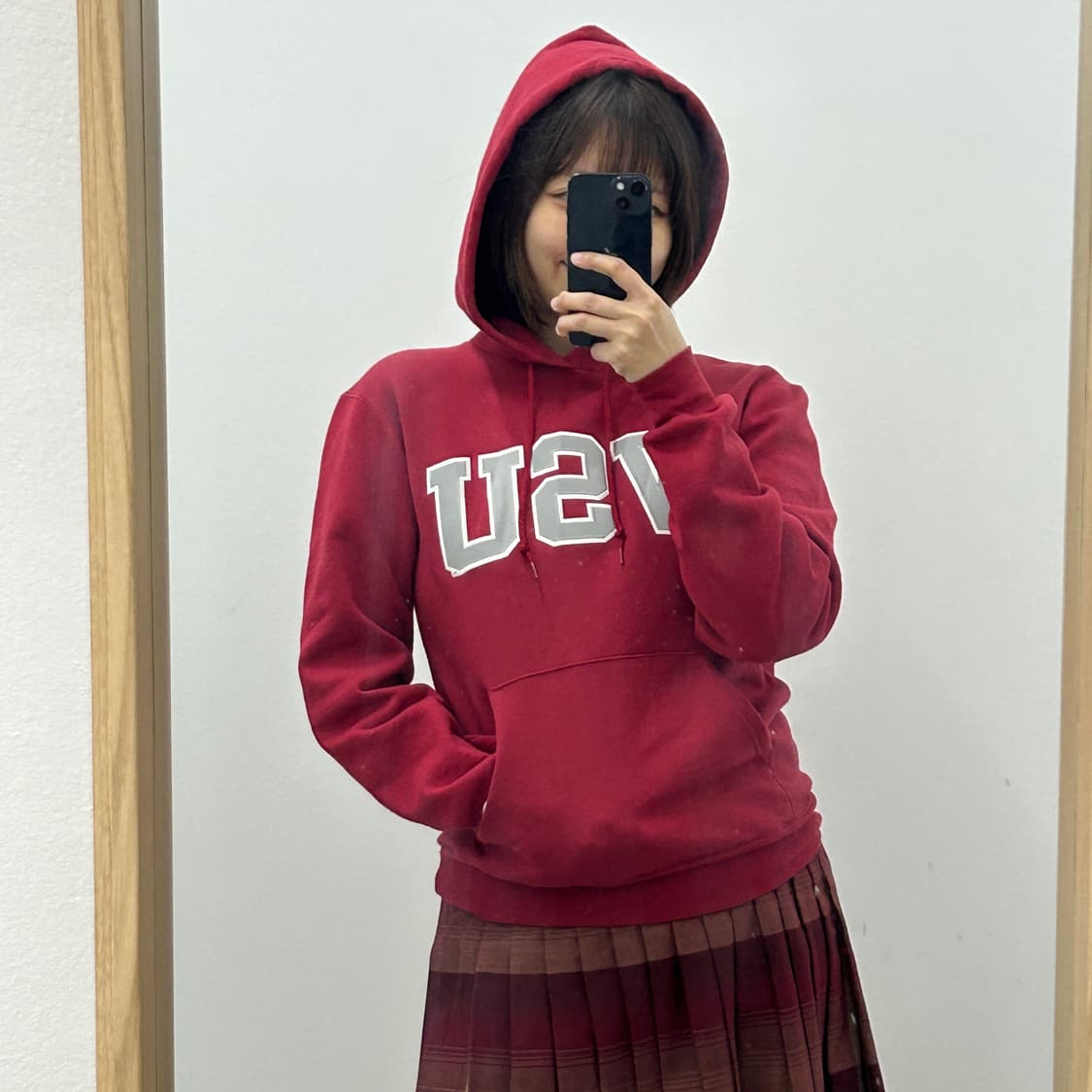 챔피온 에코플리스 WSU 스웻 후드티 상품이미지2