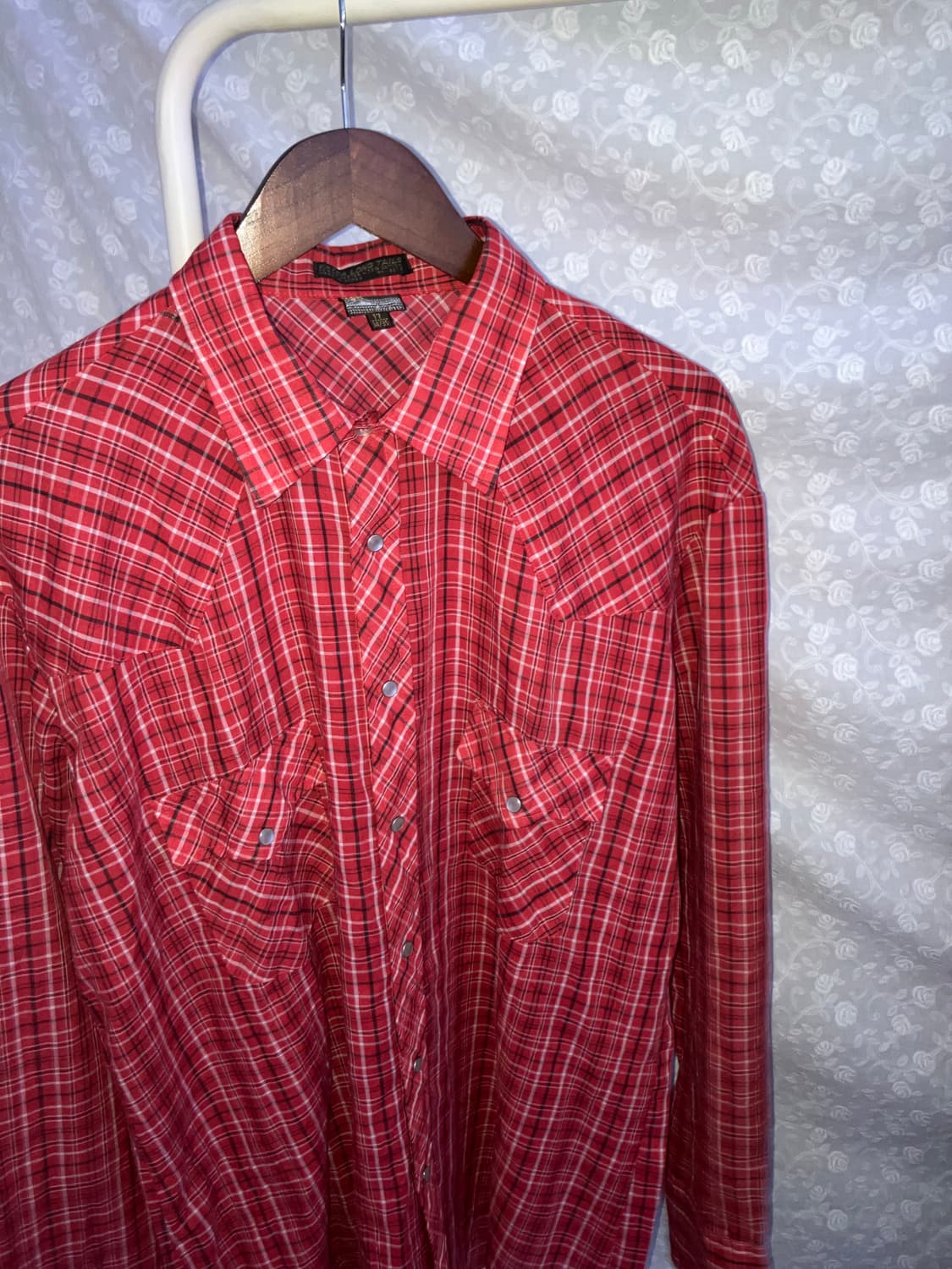 💌 Red western pocket shirt. 상품이미지1