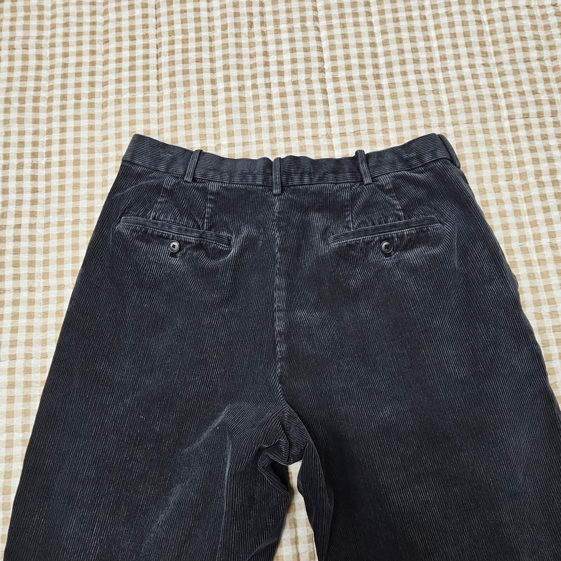 유니클로 골덴 와이드 면바지 남자32 상품이미지5