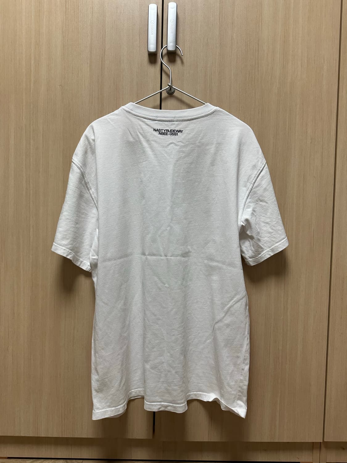 카이파이 (네스티킥) Kinsum Logo Tee 화이트 반팔 티 상품이미지5