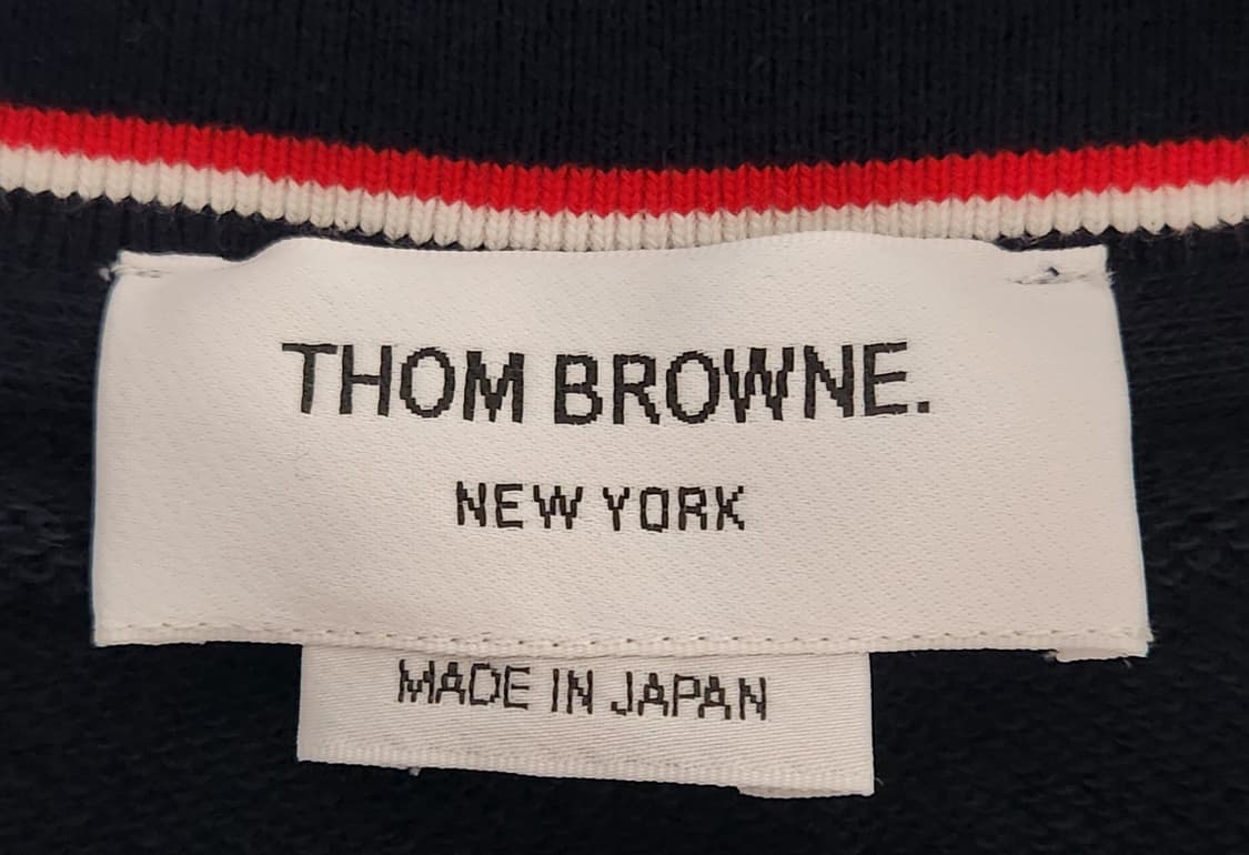 톰브라운 정품 네이비 삼선 맨투맨 3 상품이미지4