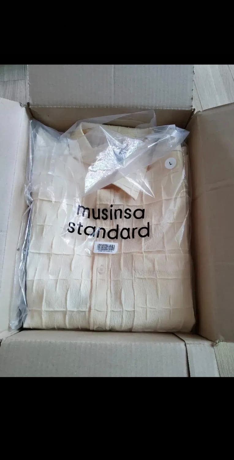 레이크랙 하프 셔츠 크림 상품이미지2