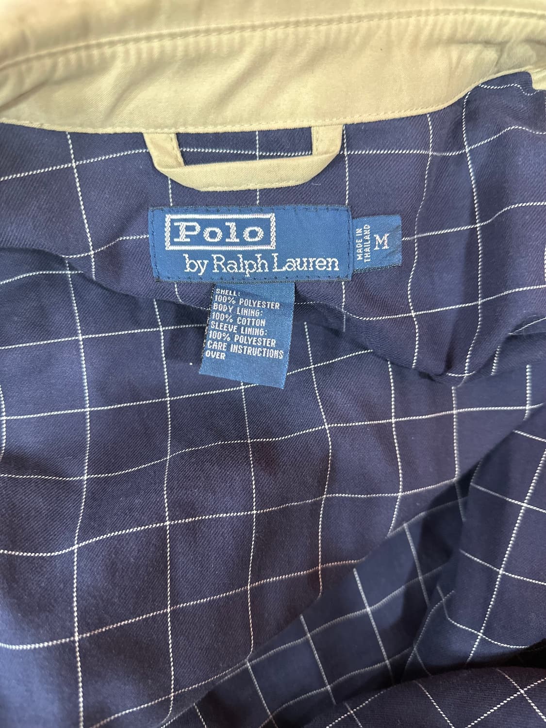 폴로 랄프로렌 베이지 바라쿠타 스윙탑 m 상품이미지5