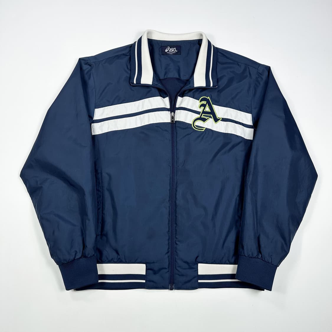 아식스 트레이닝 네이비 바람막이 자켓 (L) 상품이미지2