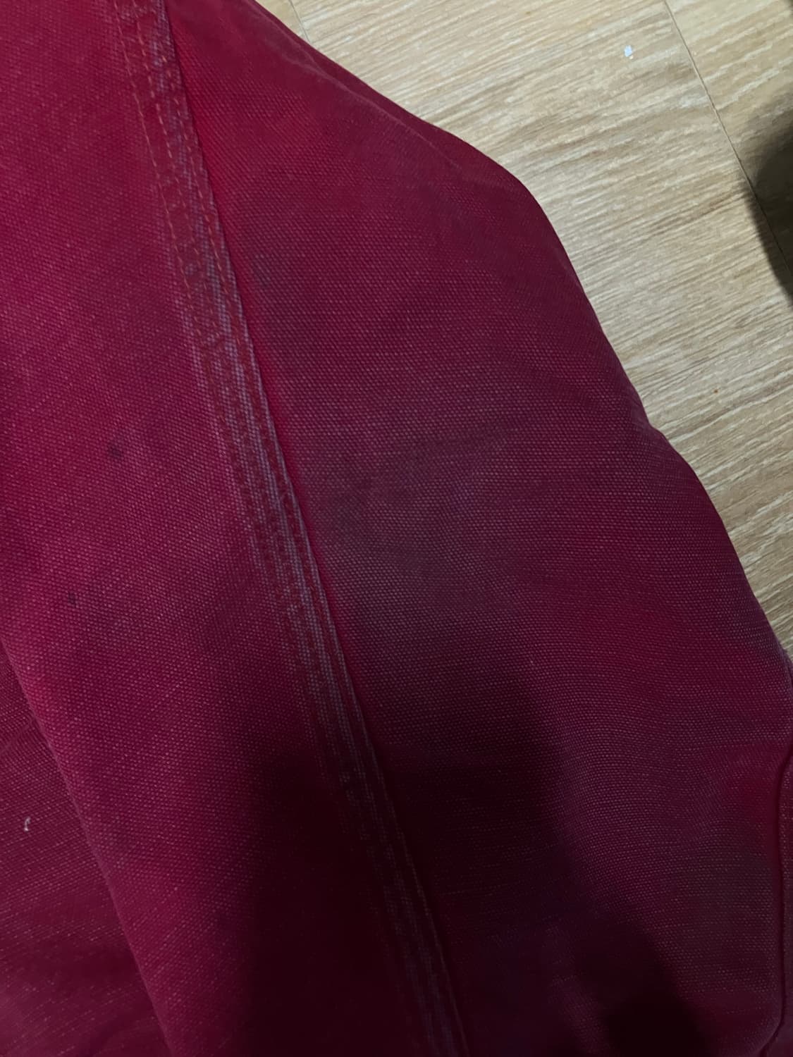 칼하트 빈티지 덕엑티브자켓 레드 상품이미지3