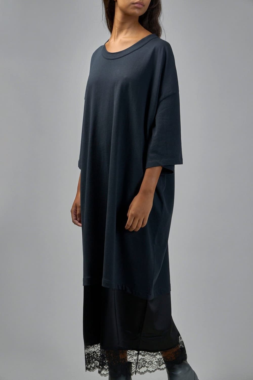 [S,M]바퀘라 립스틱 스립 레이스 드레스 상품이미지3