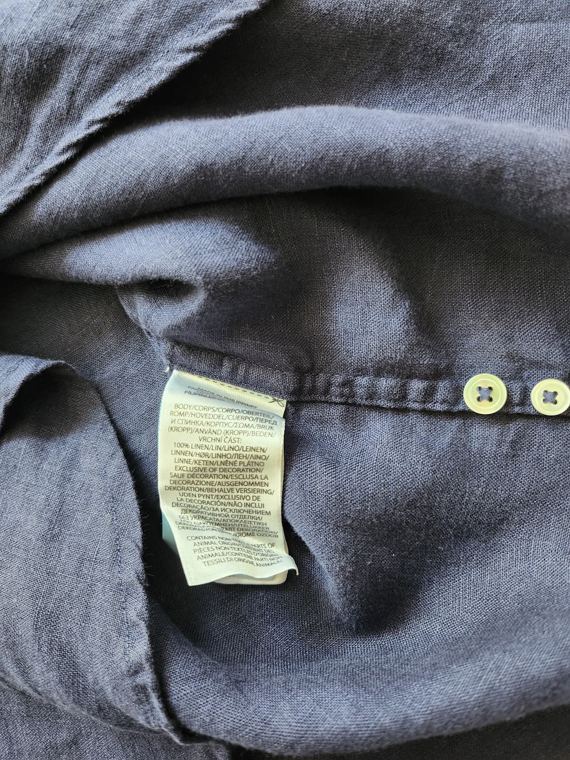 폴로랄프로렌 린넨셔츠 (S 상품이미지9