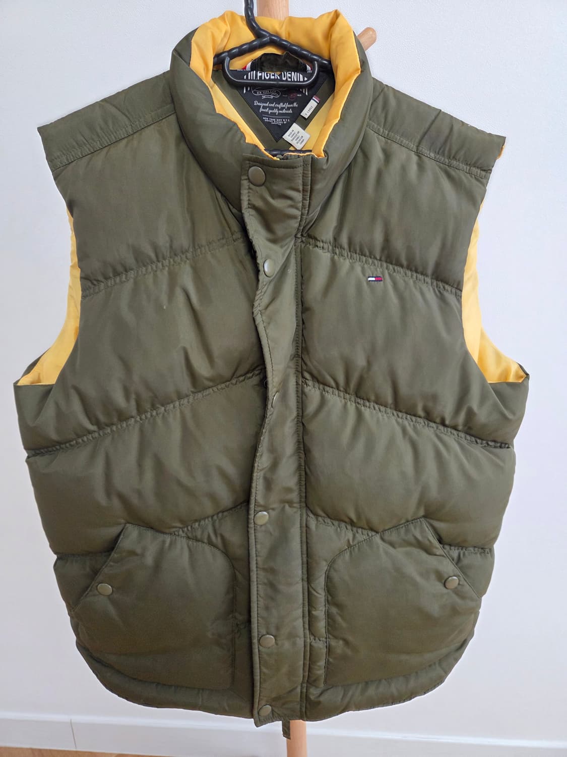 타미 힐피거 덕다운 패딩 조끼 XL(105~) 상품이미지1