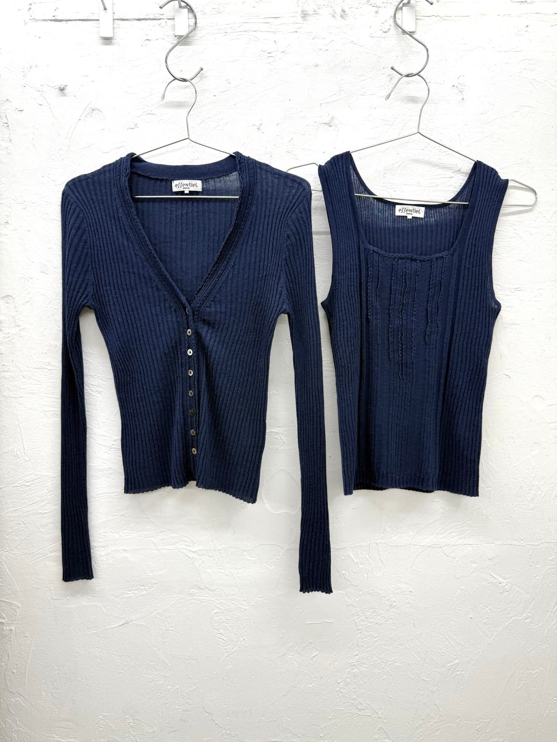 hiroko bis 에센셜 리브 니트 가디건 상품이미지4