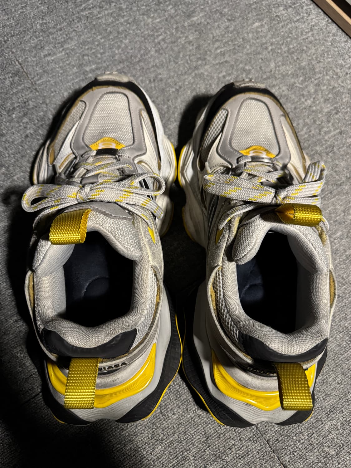 (42)발렌시아가 카고 스니커즈 OG 옐로우 상품이미지6