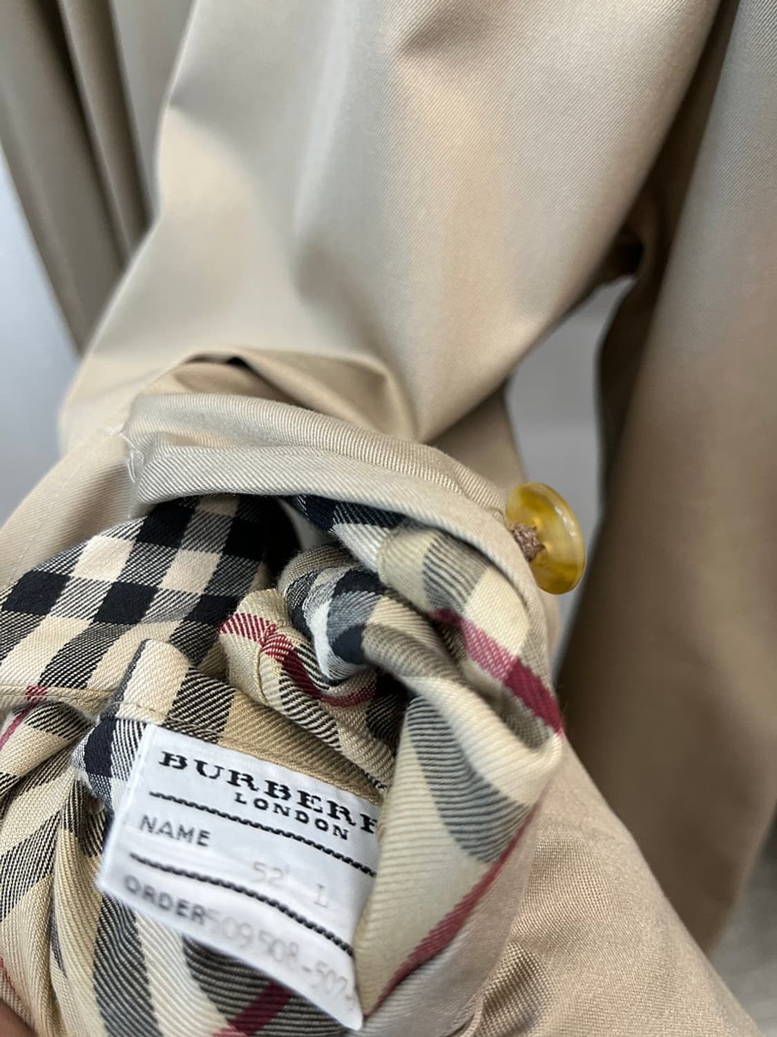 110) 버버리 개버딘 맥코트  상품이미지10