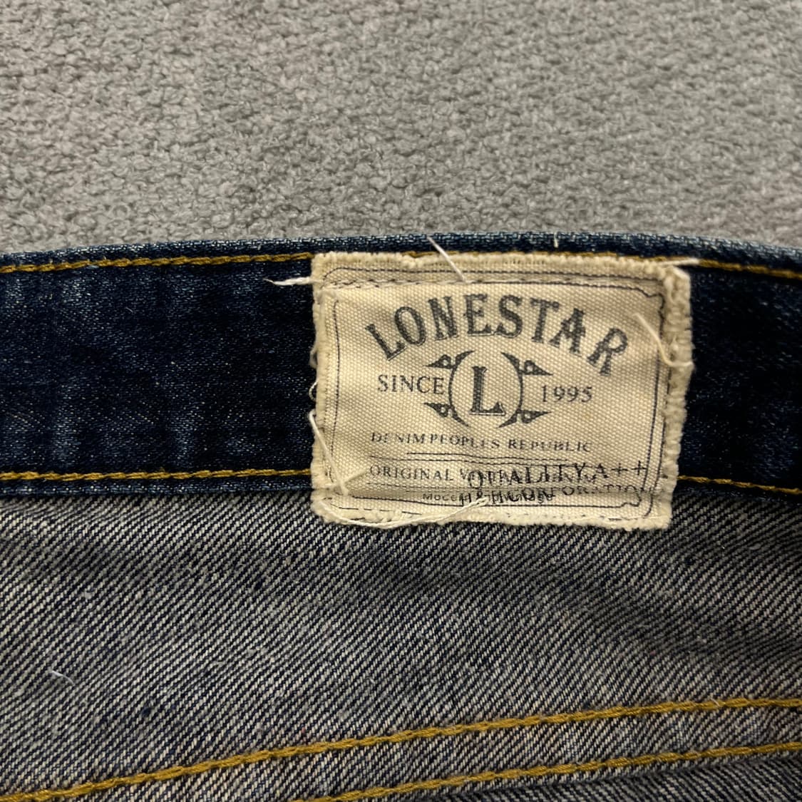 36 LONESTAR 패치 워싱 데님팬츠 상품이미지8