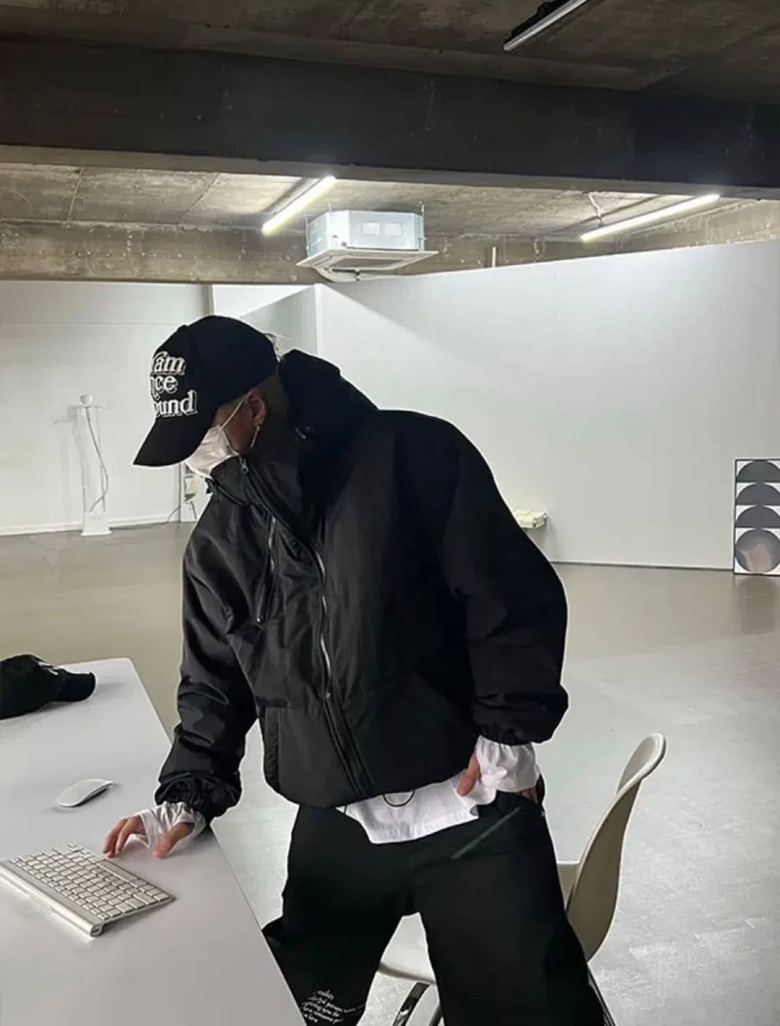 5온스 후드 패딩 점퍼 상품이미지5