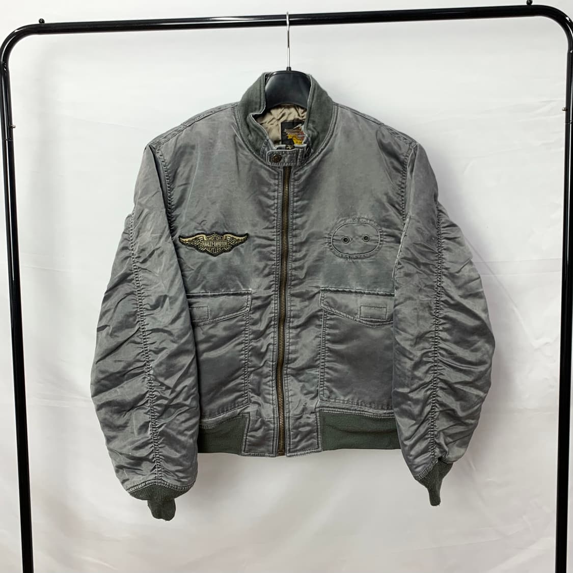 할리데이비슨 하이넥 봄버 자켓 상품이미지1