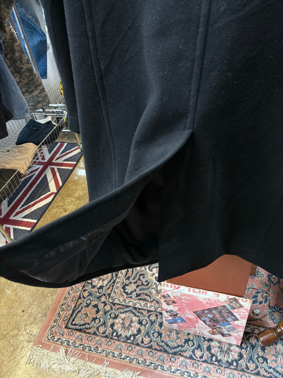 Niko and 투 버튼 블랙 싱글 코트 상품이미지5