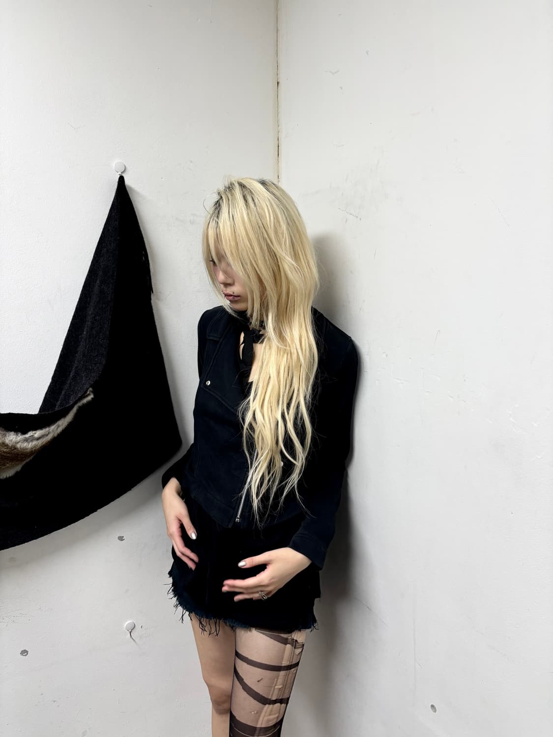 “Vintage” Side Zipper Y2K Jacket 상품이미지7