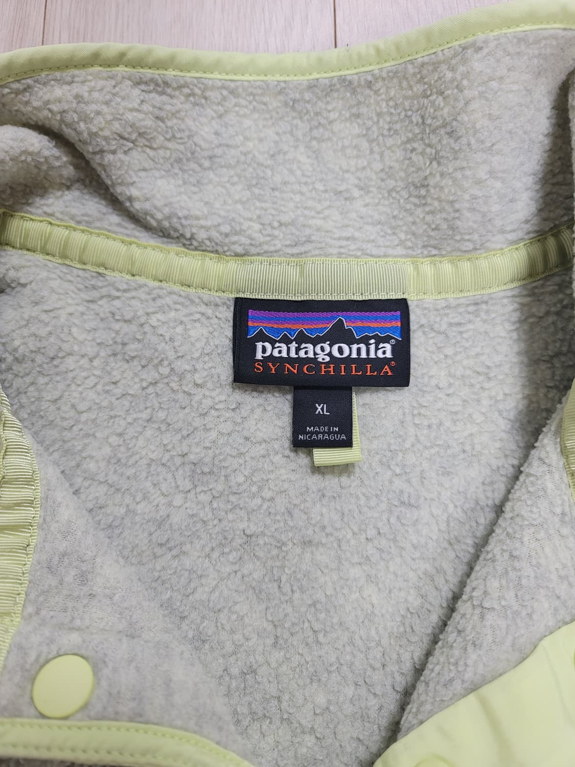 [여자XL=남자M과L사이] 파타고니아 신칠라 라이트웨이트 오트밀옐로우 상품이미지4