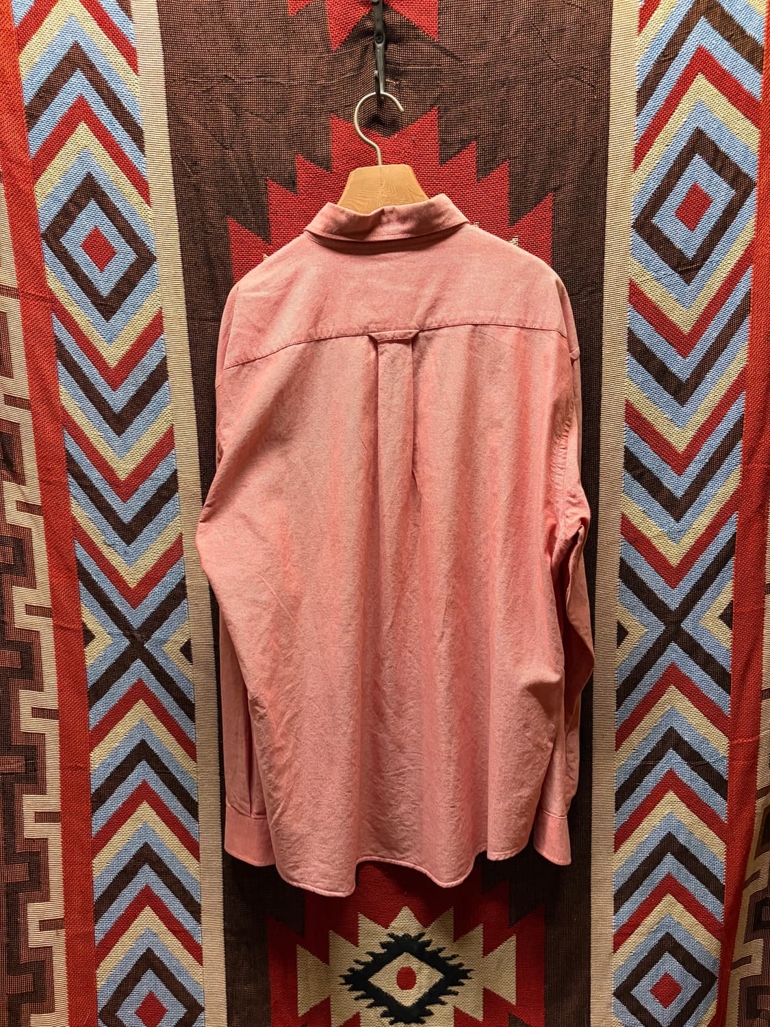 Love collar pink shirt / 하트 커스텀 핑크 셔츠 상품이미지4