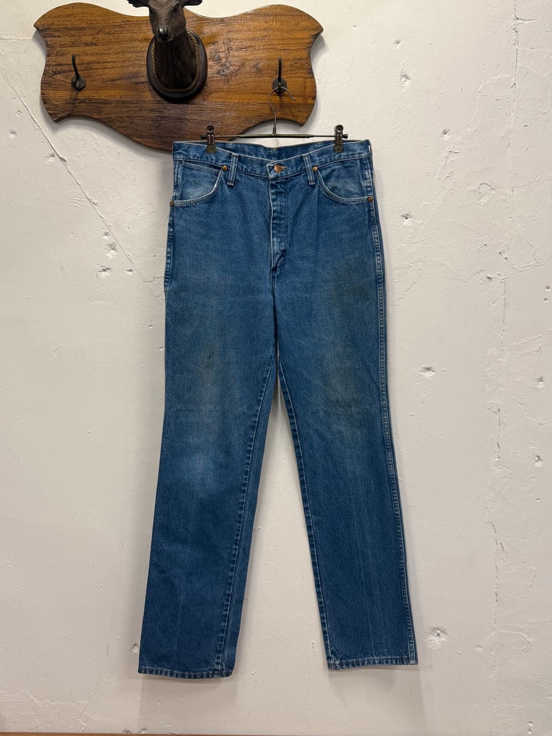 32) 90s USA Wrangler Straight Jeans 상품이미지5