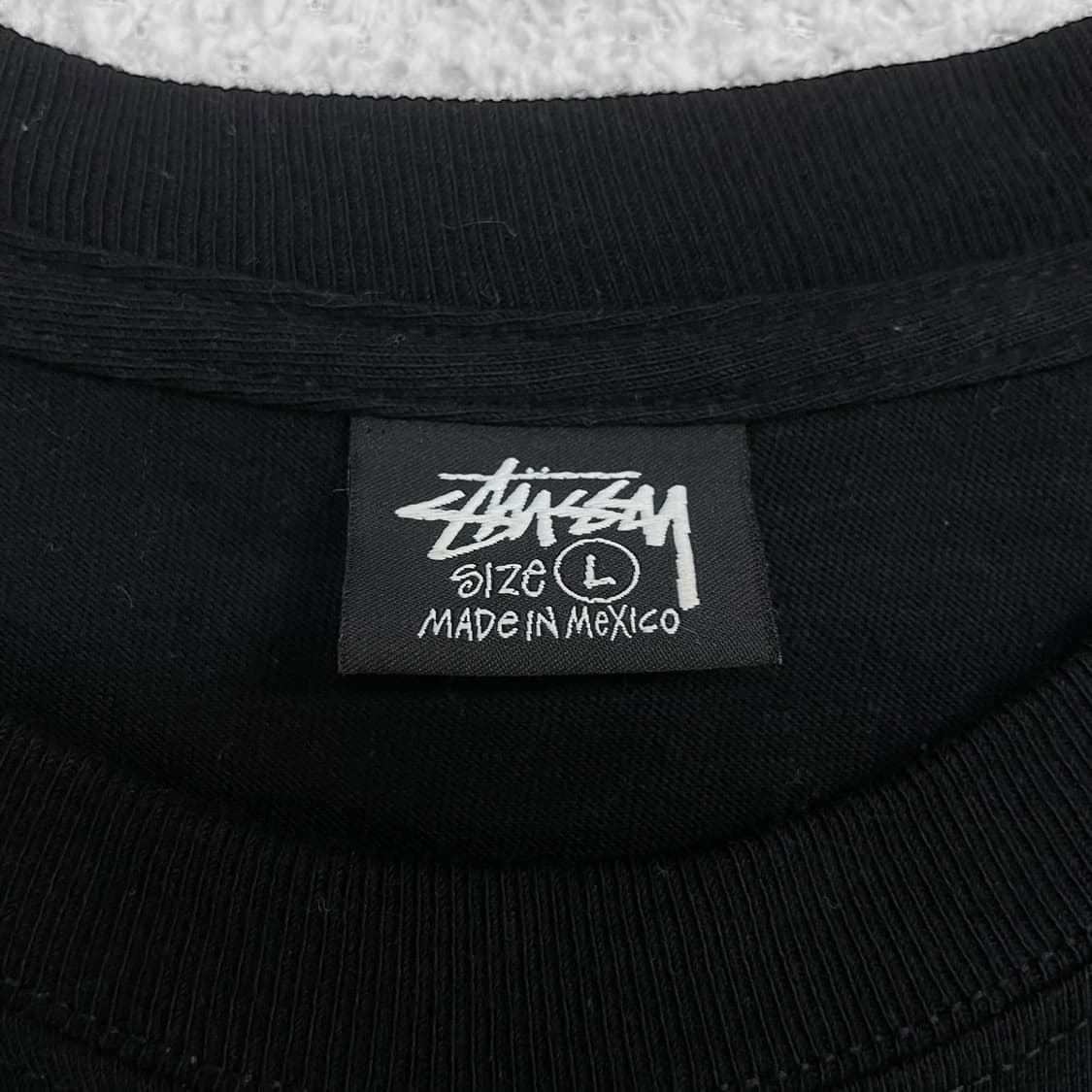스투시 Stussy 월드투어 반팔 티셔츠 블랙 상품이미지5